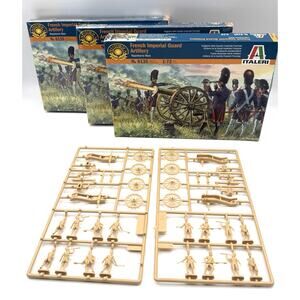 Italeri Lot 3 French Imperial Guard Artillery 1/72 6135 Napoleonic Model Sets